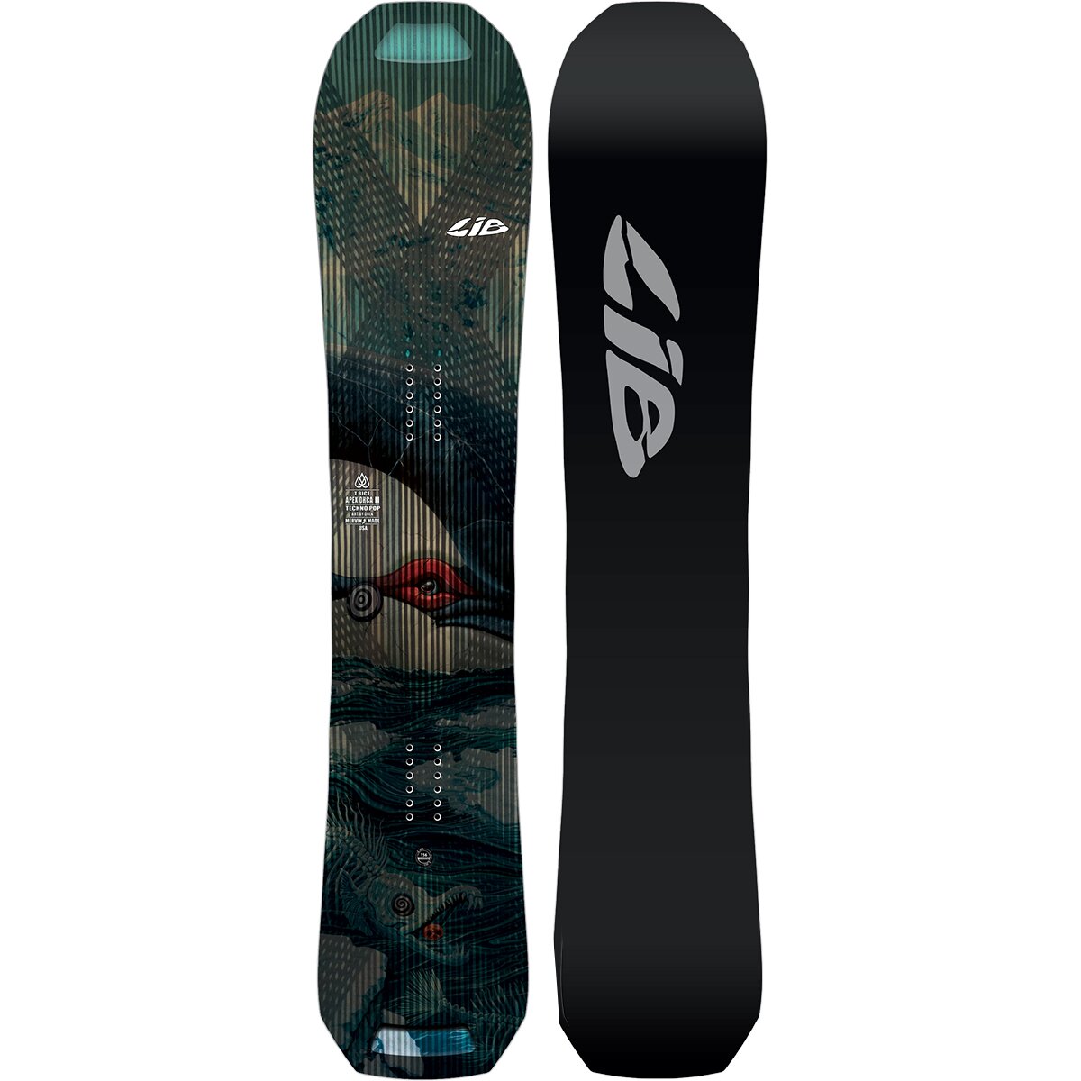 Image of Lib Technologies Apex Orca II Snowboard - 2027 One Color, 156cm