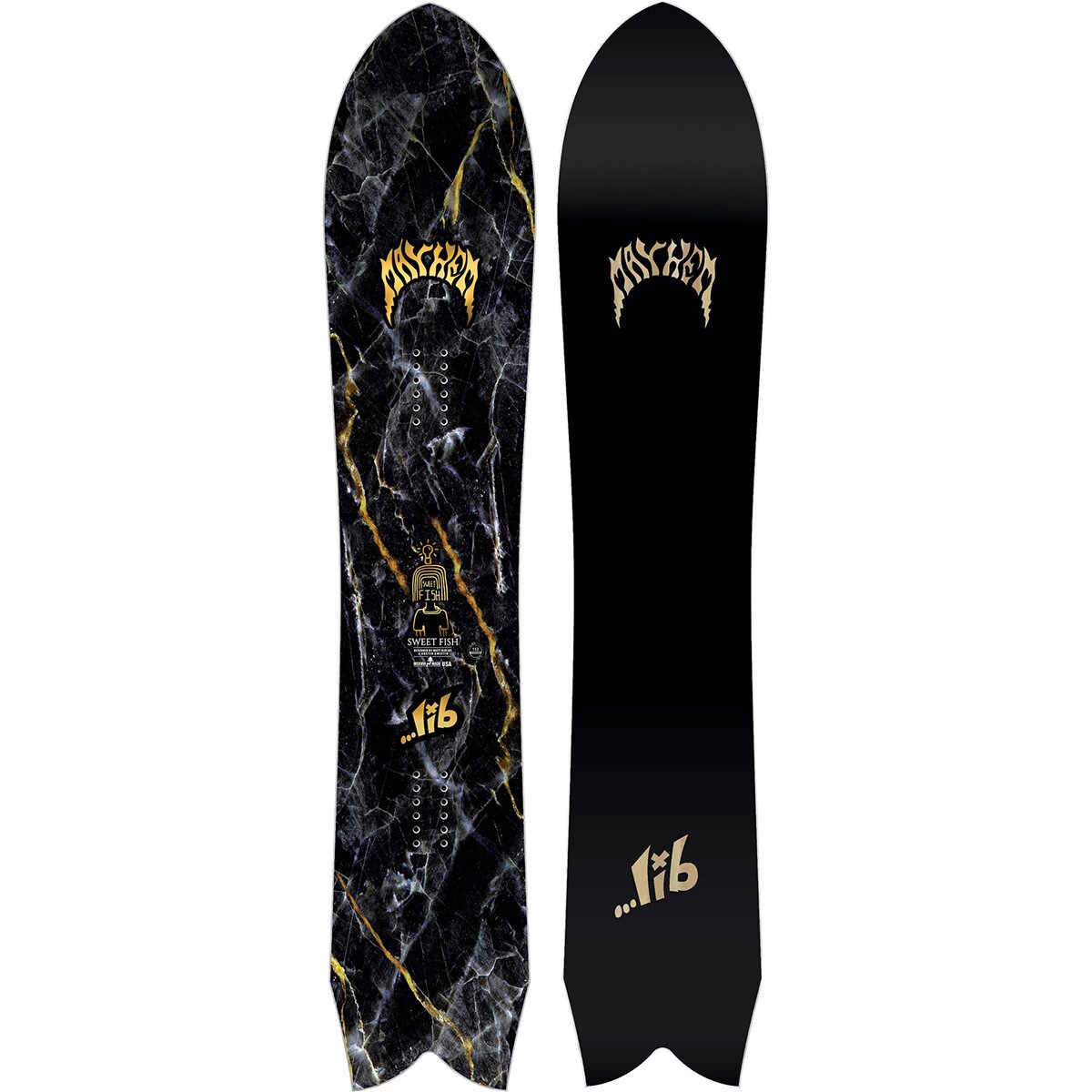 Image of Lib Technologies Sweet Fish Snowboard - 2027 One Color, 162cm