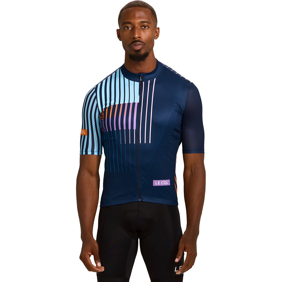 Le Col Le Col Sport Lightweight Jersey - Men's Navy/Powder Blue, L