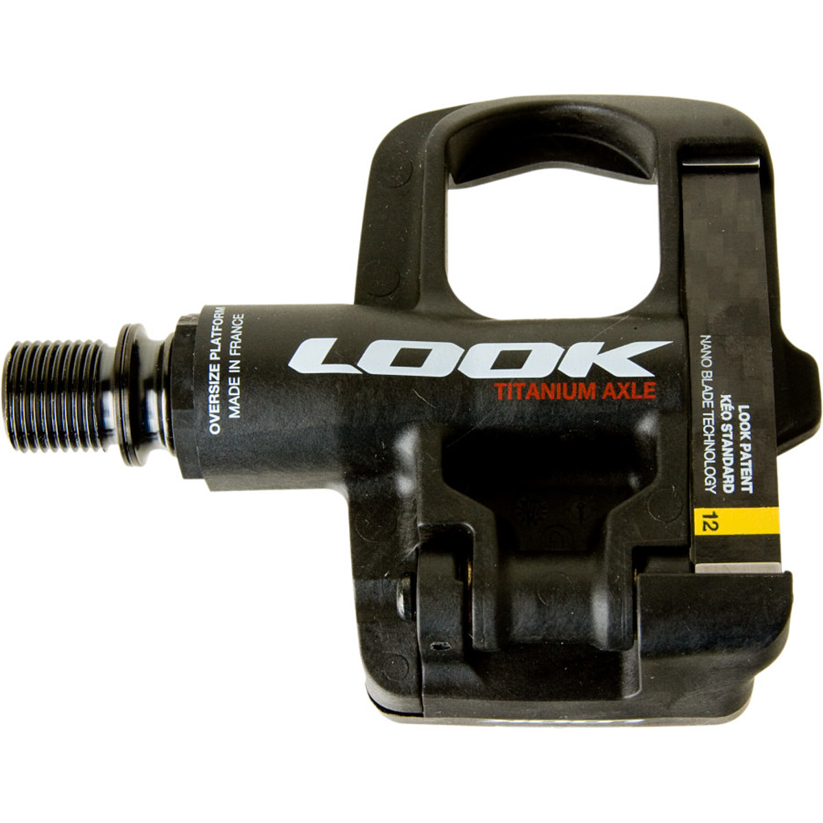 パーツ LOOK KEO BLADE CARBON TITANIUM AXLE Look Keo Blade Carbon/Ti axle pedals