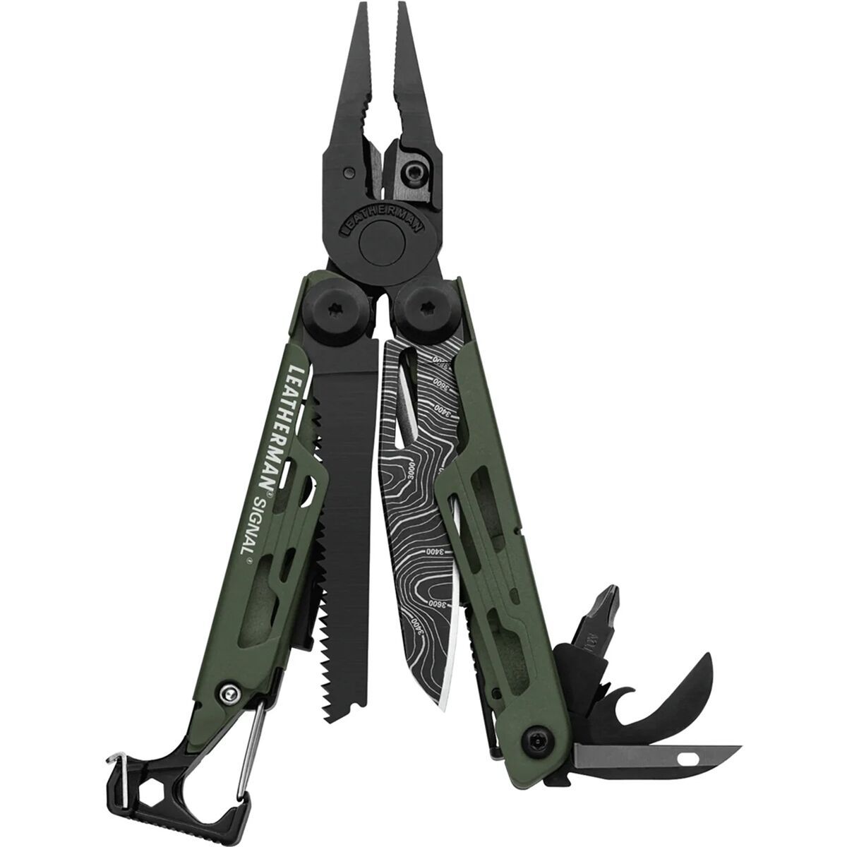 Image of Leatherman Signal Multi-Tool Green, One Size