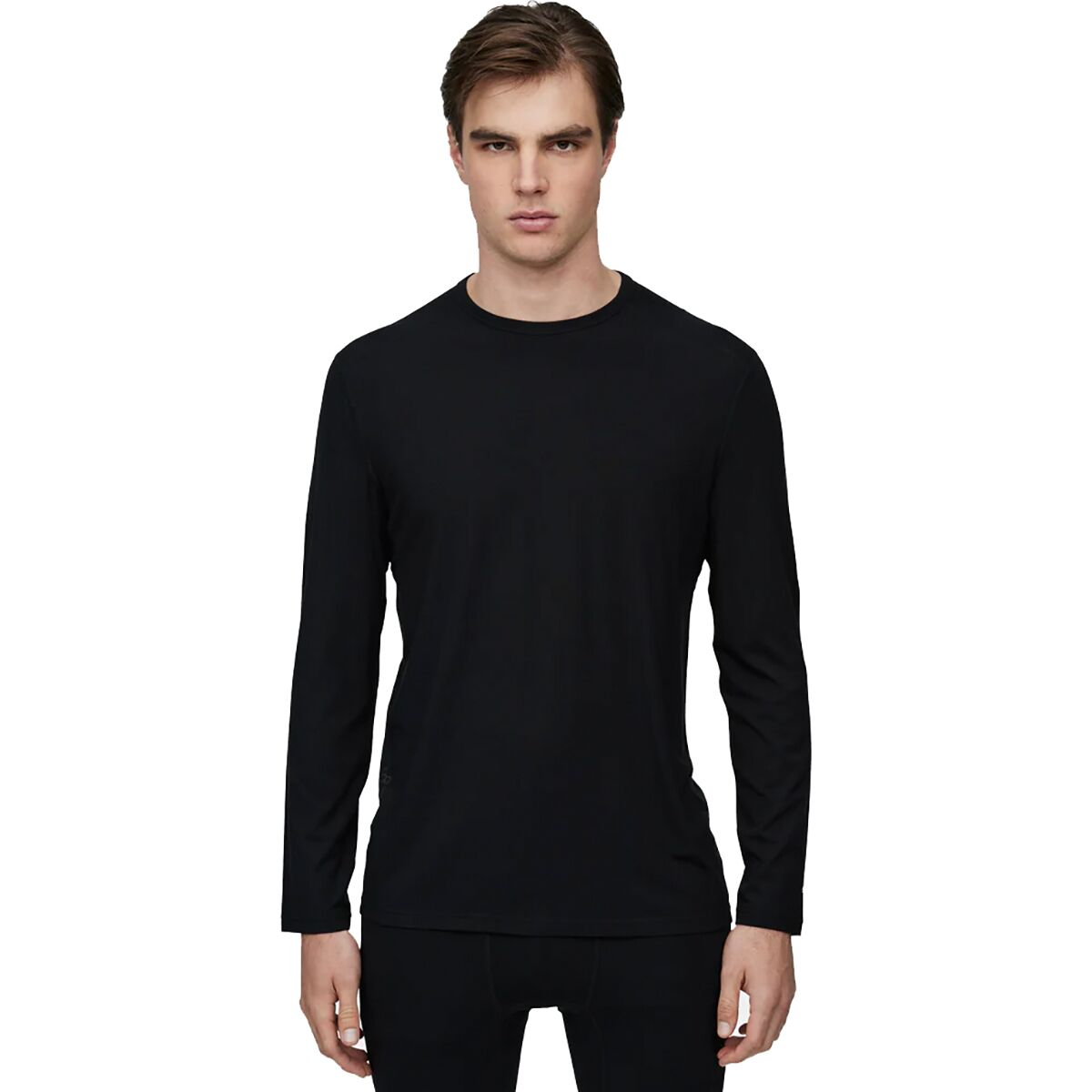 Le Bent Le Bent Core Midweight Crew - Men's Black, L