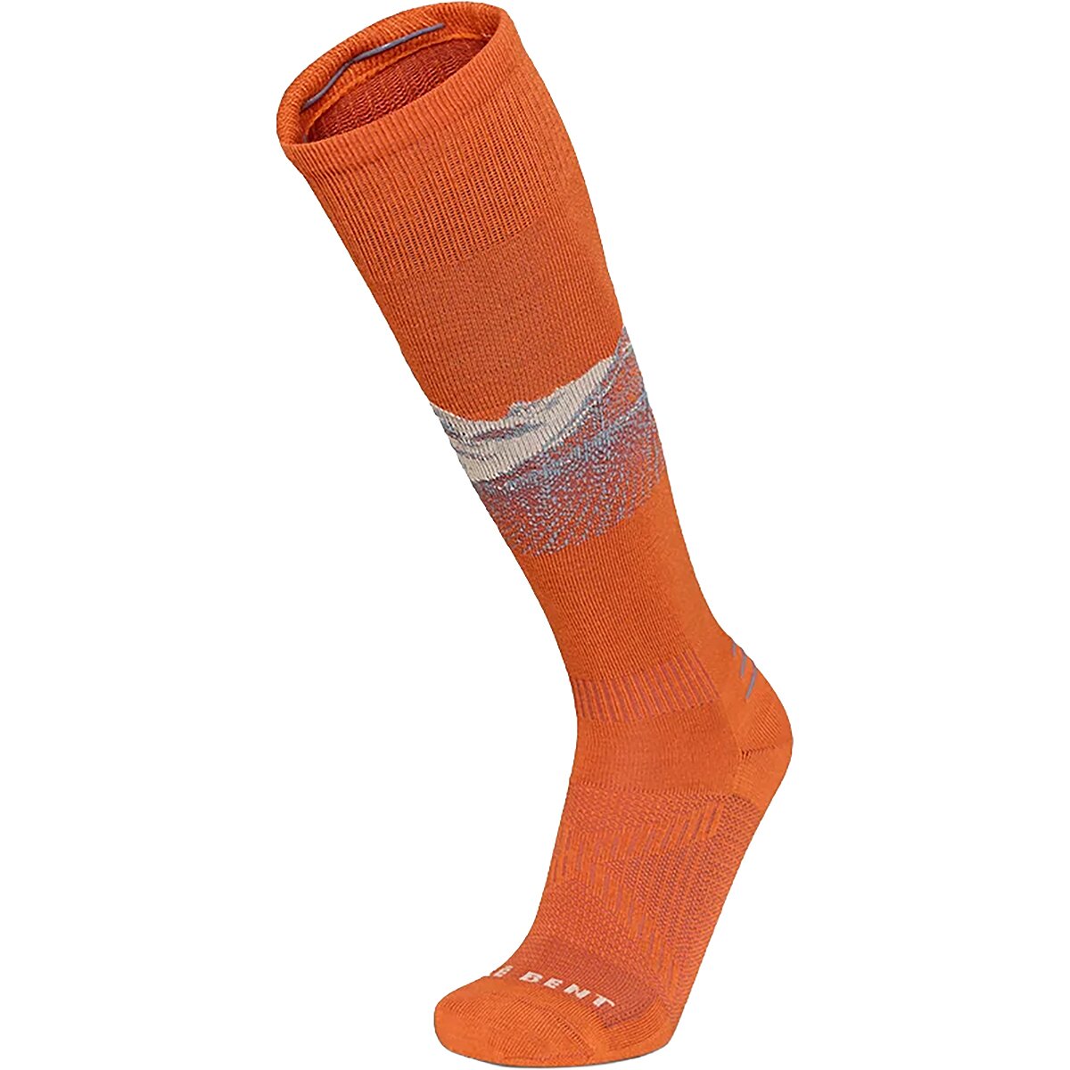 Image of Le Bent Cody Townsend Pro Series Zero Cushion Snow Sock Scarlet, XL