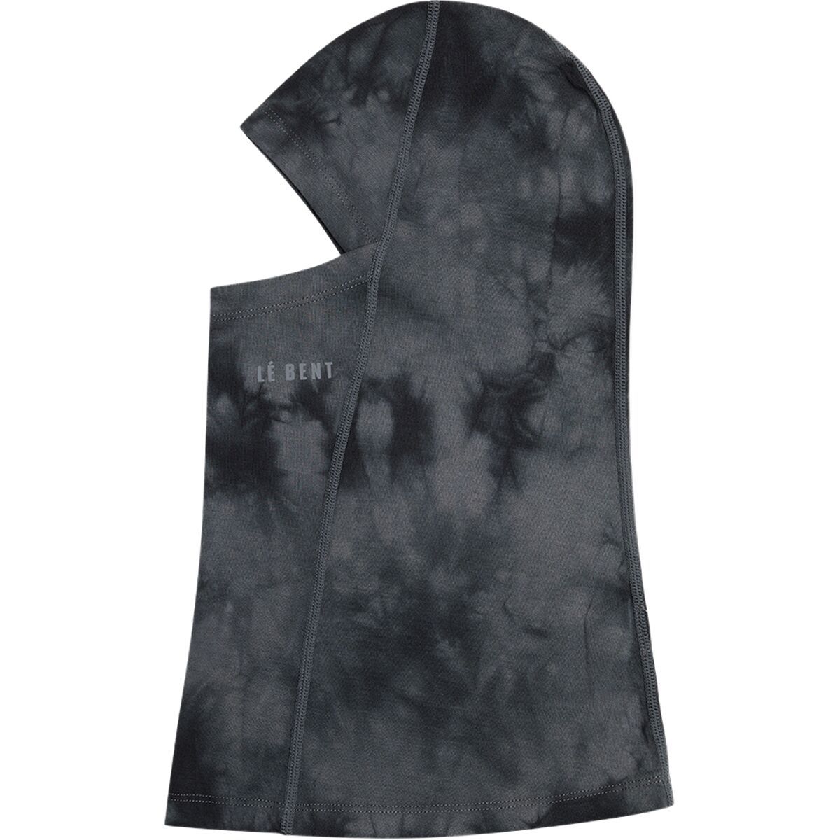 Image of Le Bent Lightweight Balaclava Charcoal Tie Dye, One Size