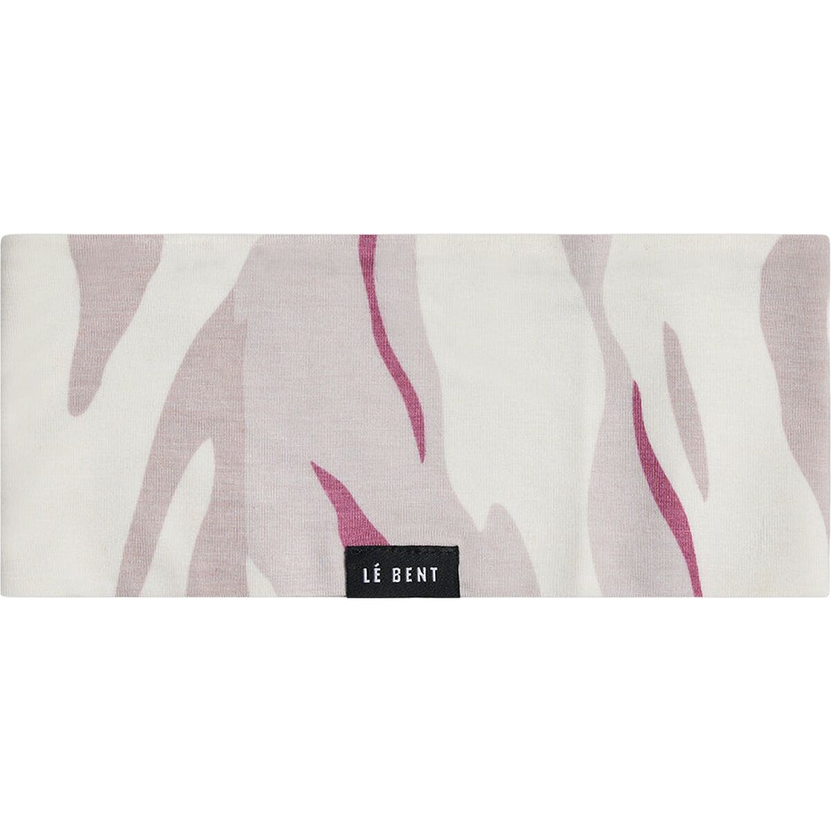 Le Bent Midweight Headband Pearl Snow Gum, One Size