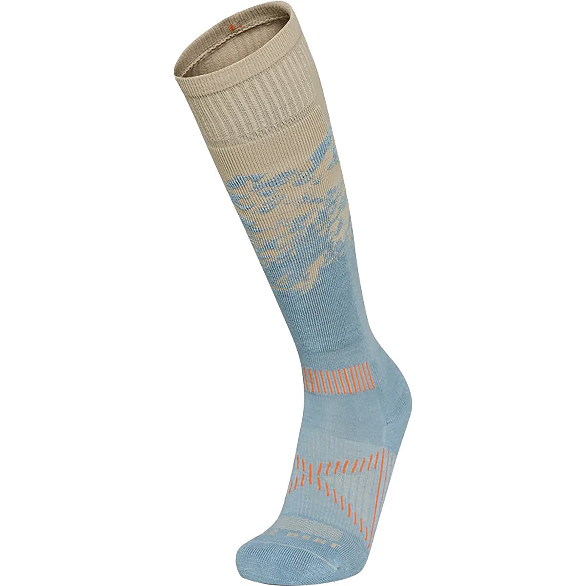 Image of Le Bent Sammy Carlson Pro Series Light Cushion Snow Sock Frost, XL