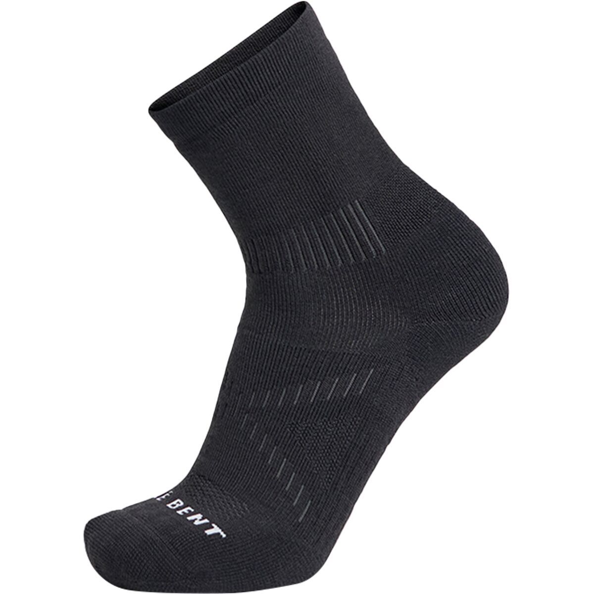 Le Bent Light Cushion Mini Sock Black, XL