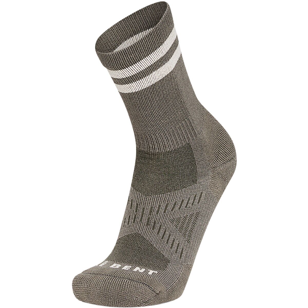 Image of Le Bent Targeted Cushion 3/4 Crew Sock Alpine Ash, S