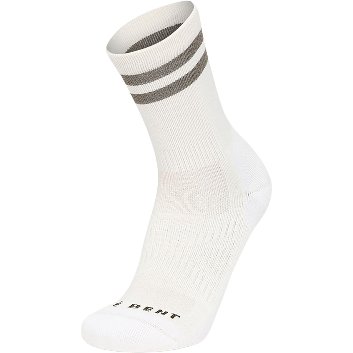Image of Le Bent Targeted Cushion 3/4 Crew Sock White, M