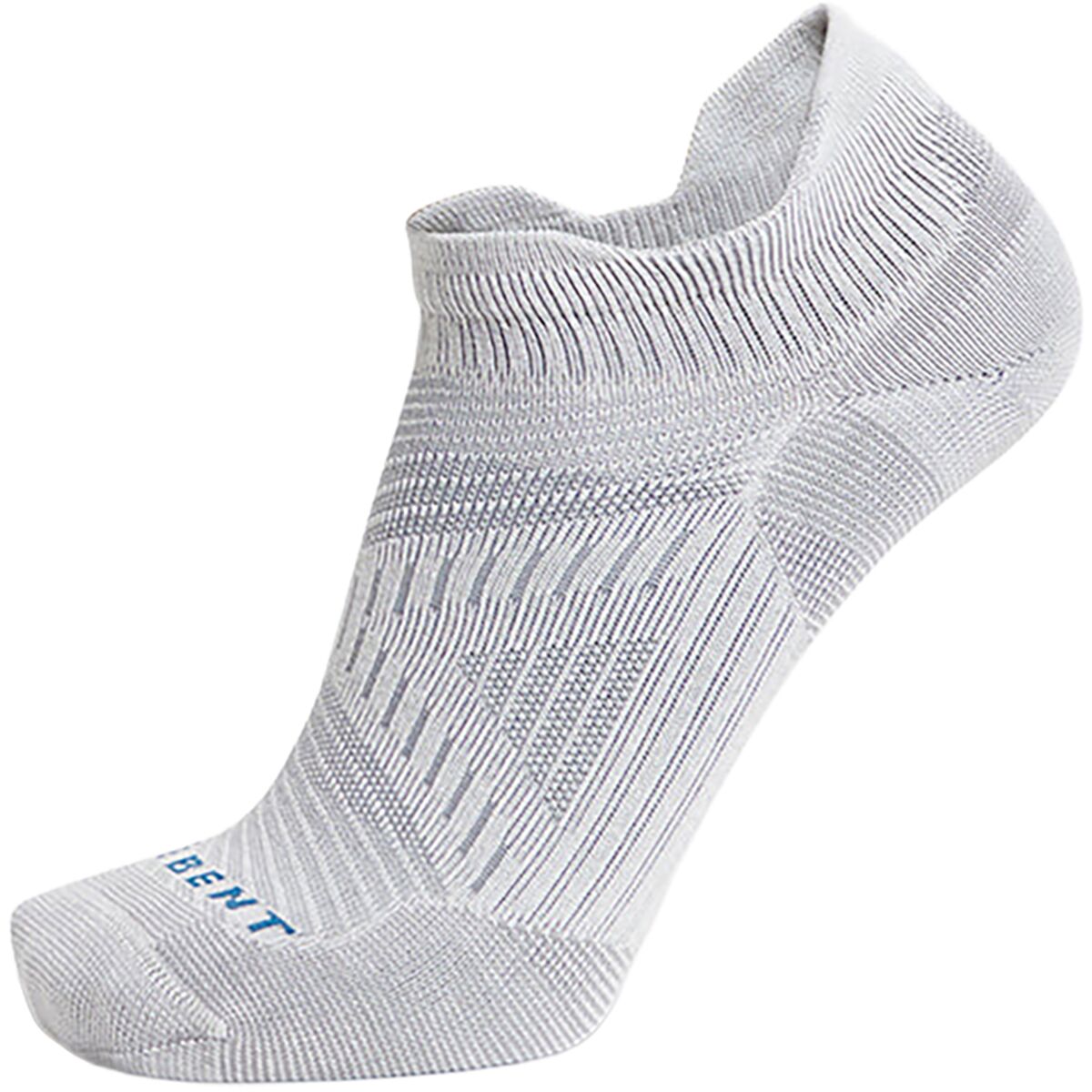 Image of Le Bent Targeted Cushion Micro Tab Sock White, L