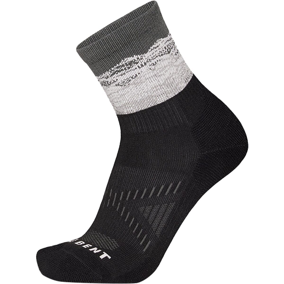 Image of Le Bent The Range Light Cushion Mini Sock Black, XL