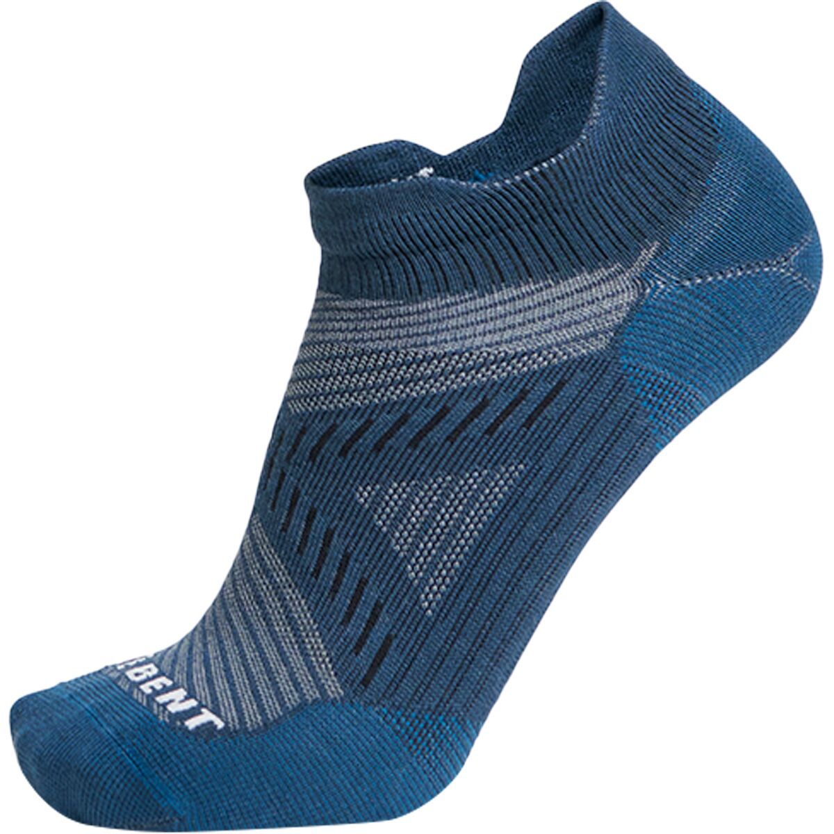 Image of Le Bent Zero Cushion Micro Tab Sock Reflecting Pond, M