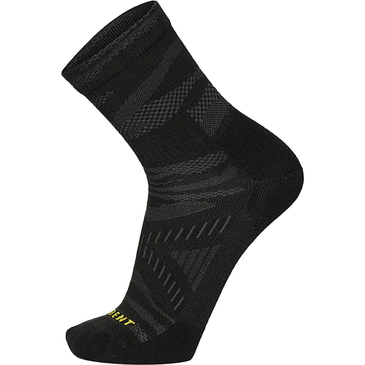 Image of Le Bent Zero Cushion Mini Sock Black, M