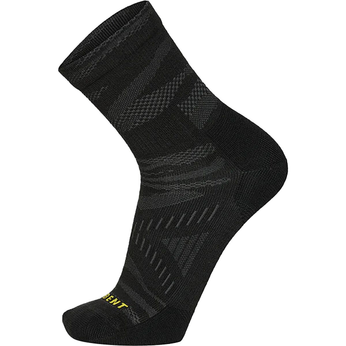 Image of Le Bent Zero Cushion Mini Sock Black, M