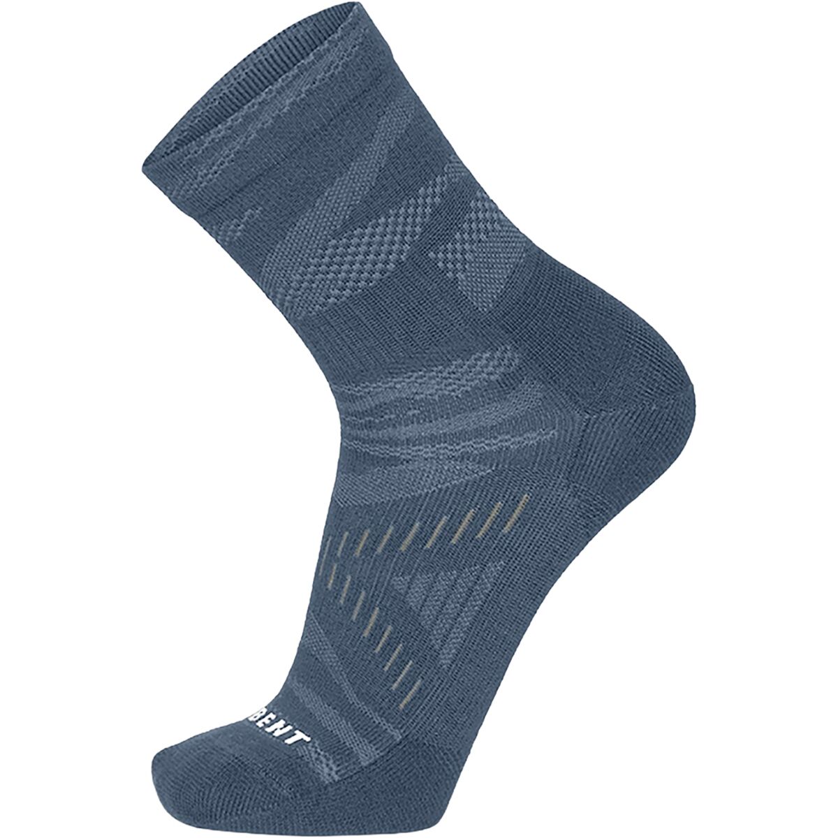 Image of Le Bent Zero Cushion Mini Sock Native Blue, S