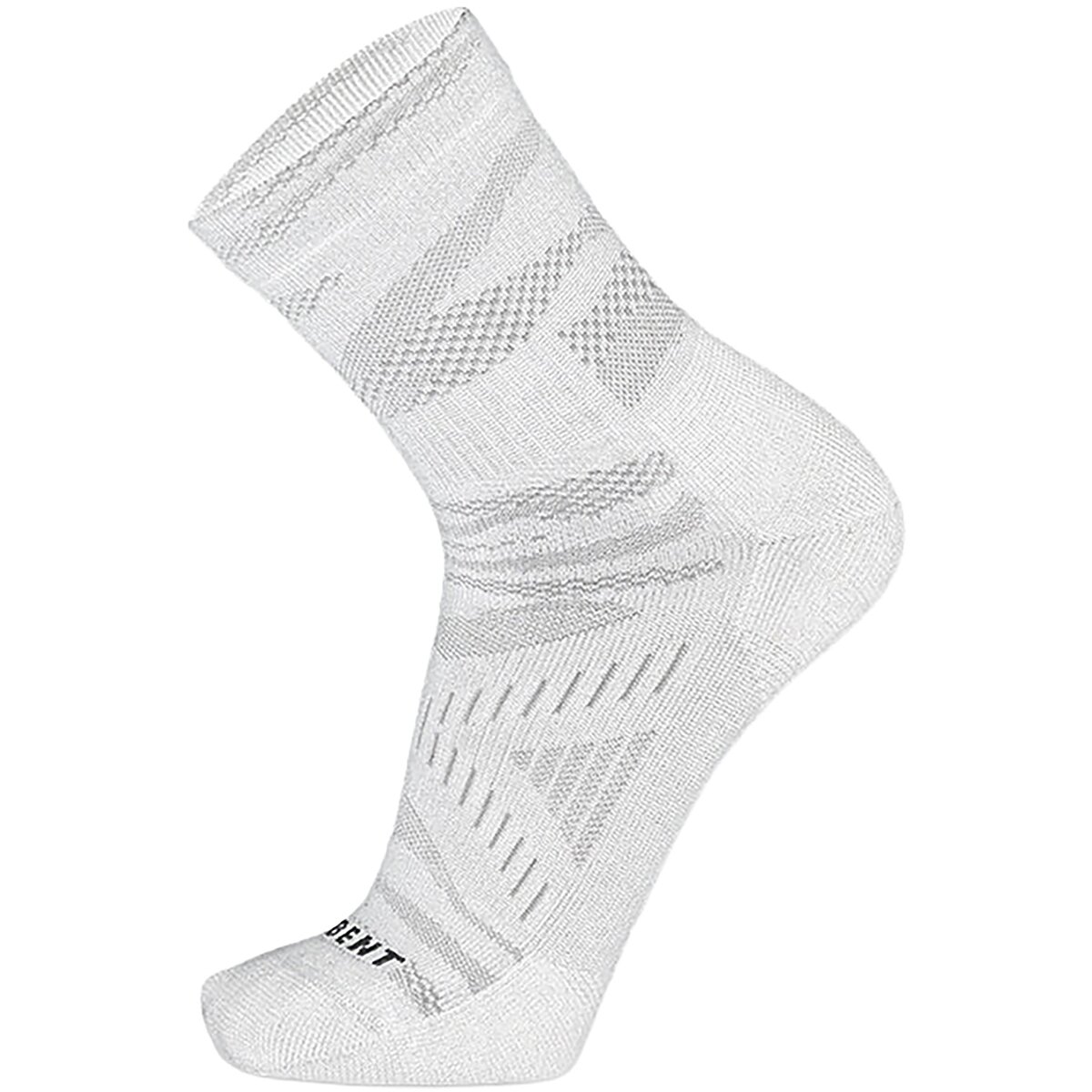 Image of Le Bent Zero Cushion Mini Sock White, L