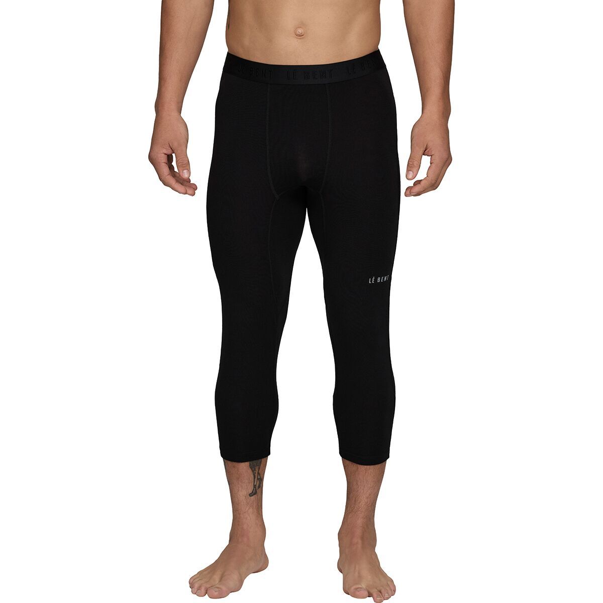 Image of Le Bent Lightweight 3/4 Bottom - Men's Black, S