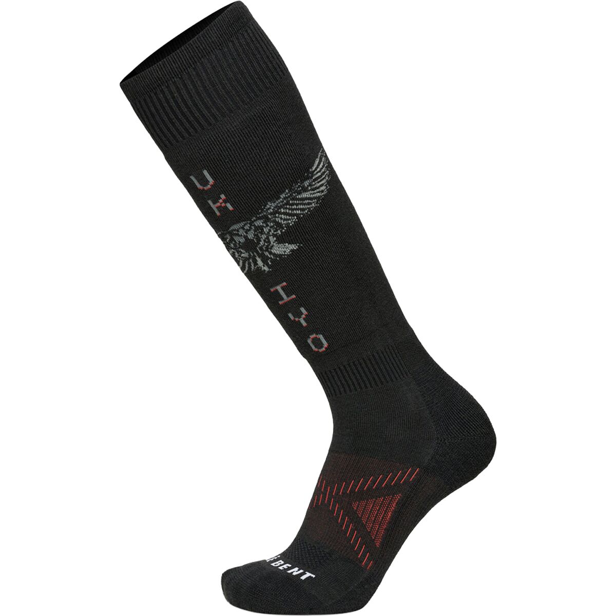 Image of Le Bent Kai Jones Pro Series Light Cushion Snow Sock Black, L