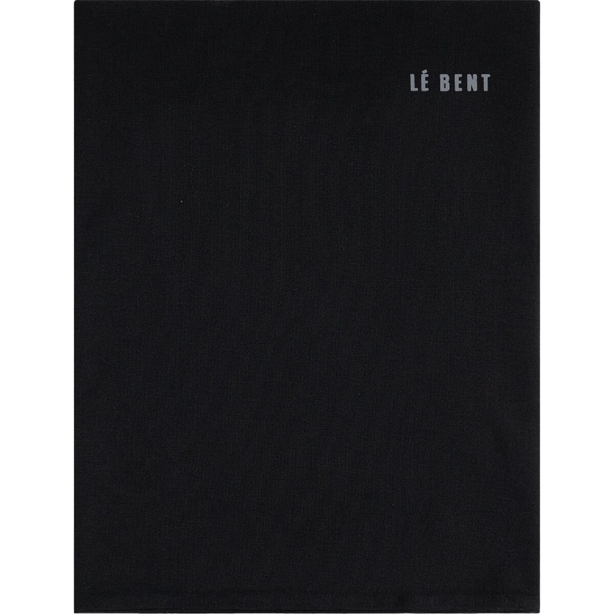 Image of Le Bent Lightweight Neck Gaiter Black, One Size