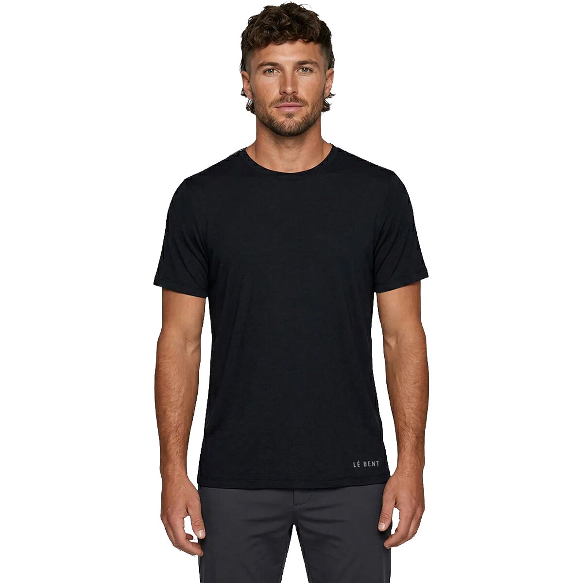 Image of Le Bent Mens Featherweight Classic Short-Sleeve T-shirt - Men's Black, L