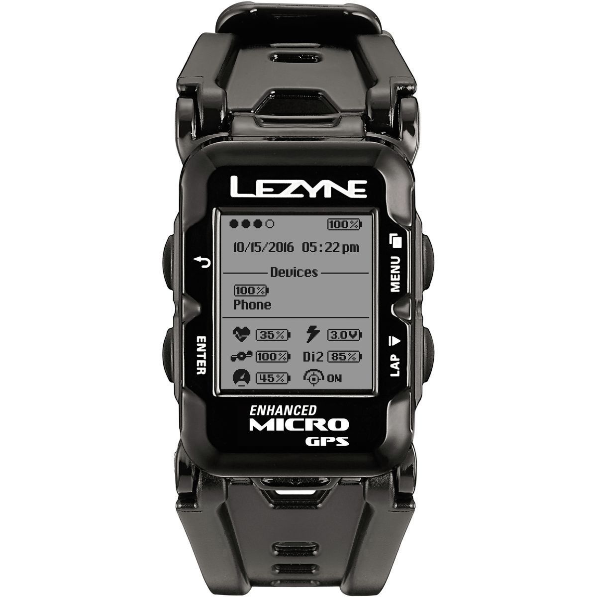 Glamour Waterfront Opiate Lezyne Micro GPS Watch - Bike