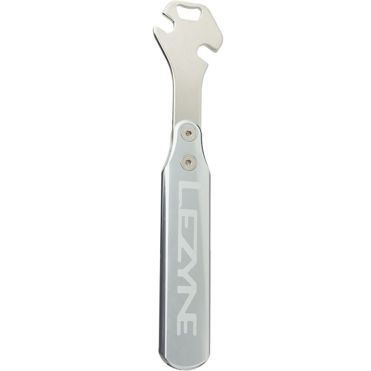 Image of Lezyne CNC Pedal Rod Pedal Wrench Hi Polish Silver/Nickel, One Size