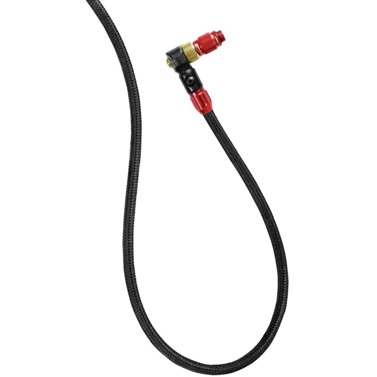 Image of Lezyne ABS1 Pro Braided Floor Pump Hose Red, One Size