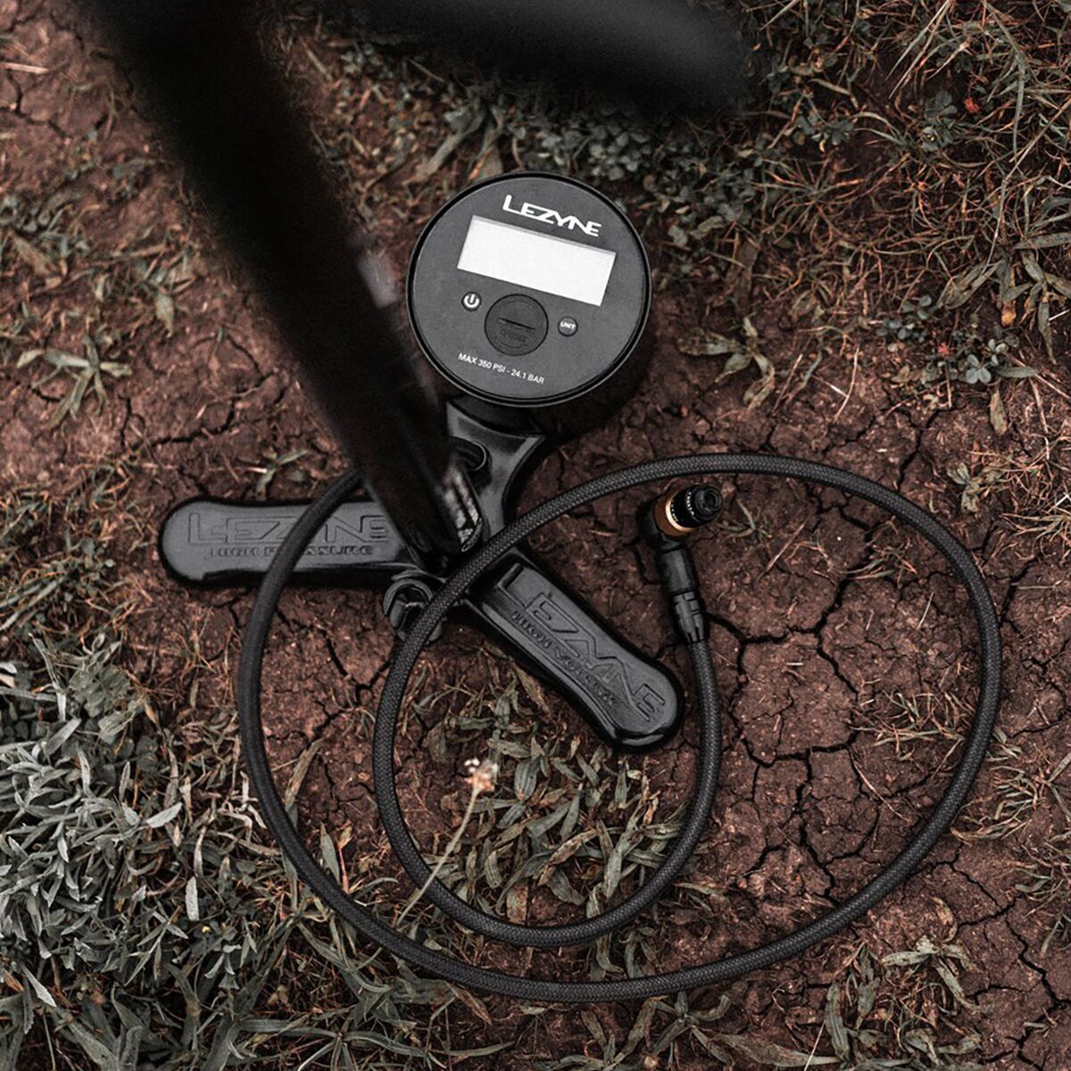 Lezyne Gravel Digital Drive Pro Floor Pump - Bike