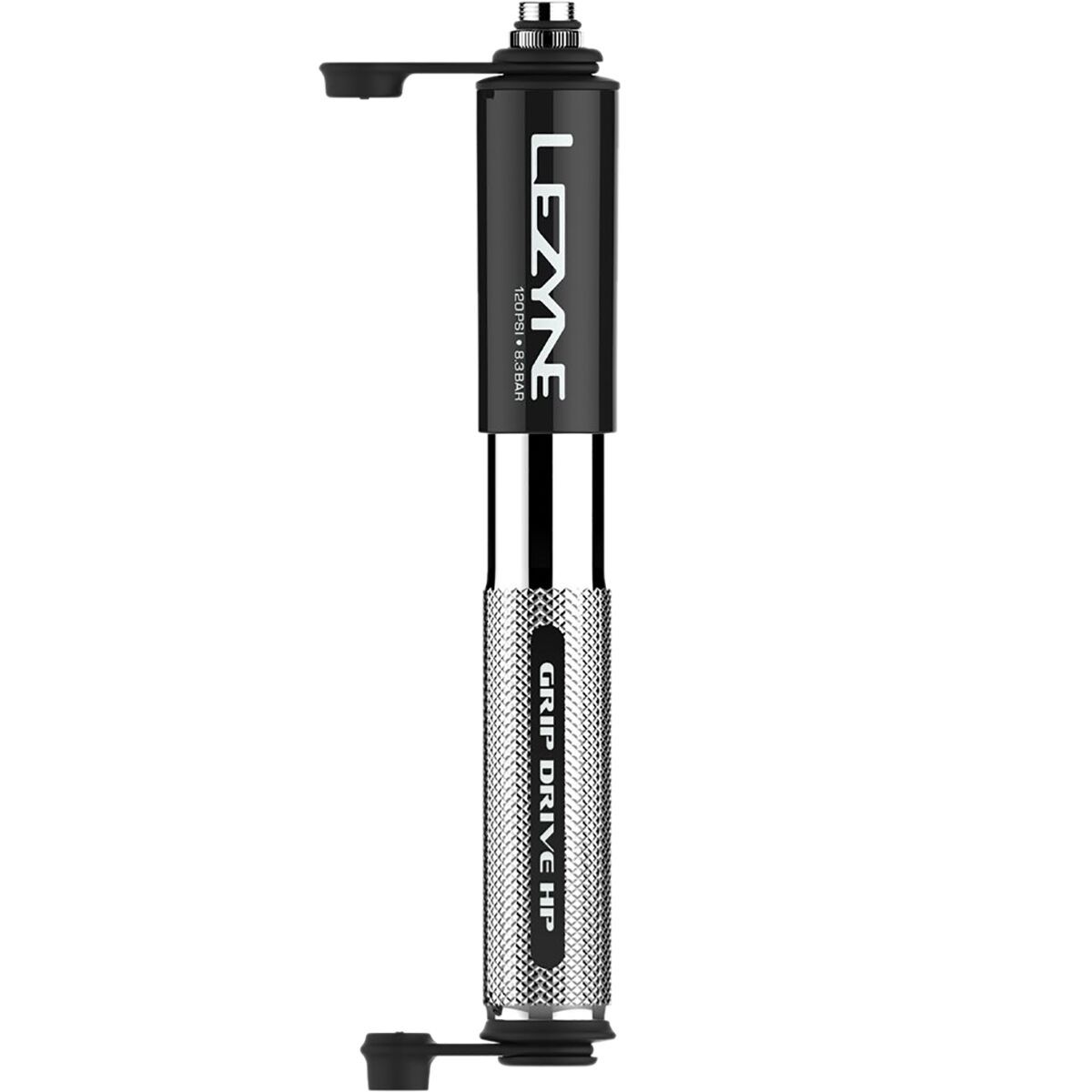 Image of Lezyne Grip Drive HP Pump Silver, M