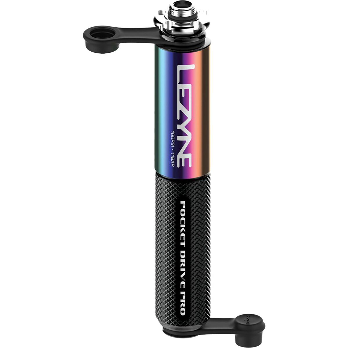 Image of Lezyne Pocket Drive Pro Pump Neo Metallic/Black, One Size