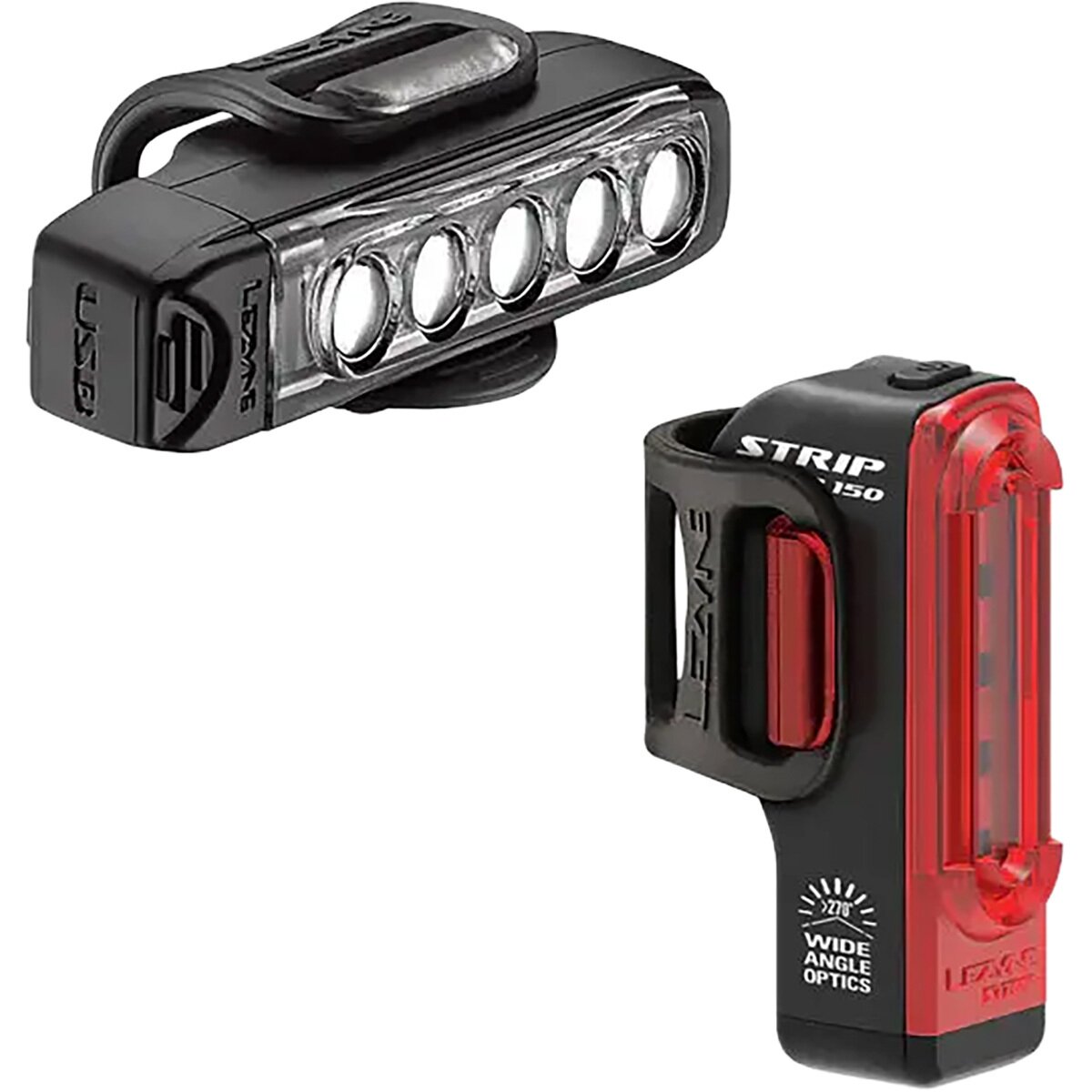 Image of Lezyne Strip Drive Light Pair Black, One Size