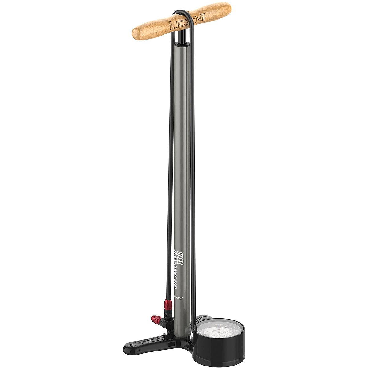 Image of Lezyne Steel Floor Drive 3.5 Flat Grey, One Size