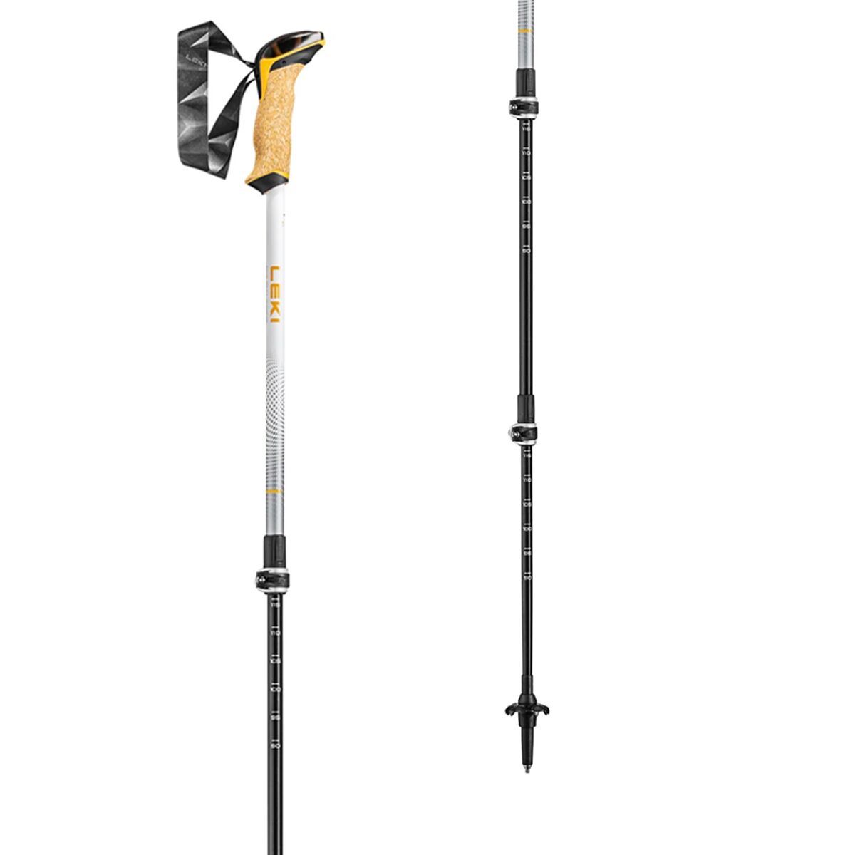 LEKI LEKI Cressida Trekking Poles - Women's White/Mango, One Size