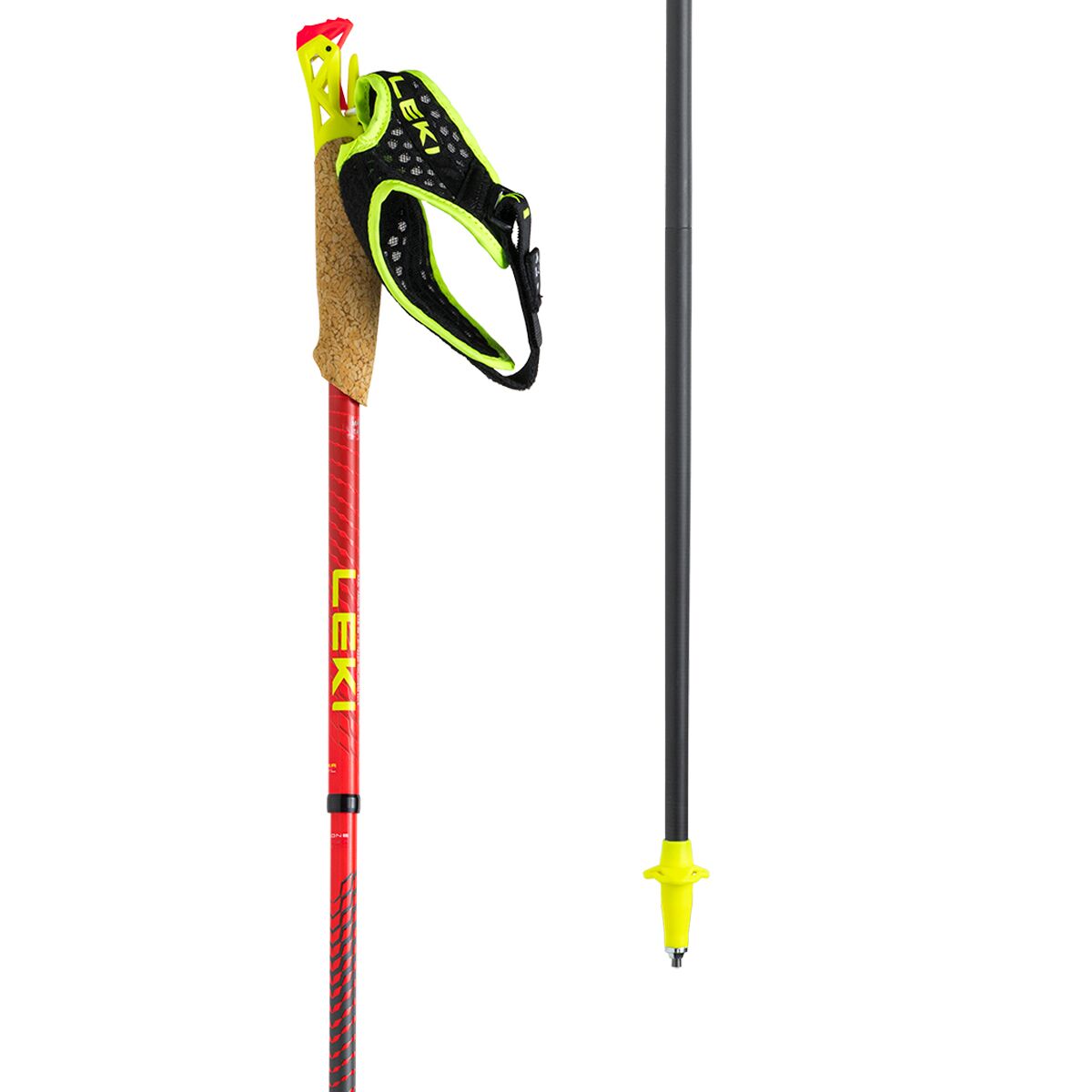 Image of LEKI Ultratrail FX 1 Superlite Trekking Poles Black/Red, 105cm