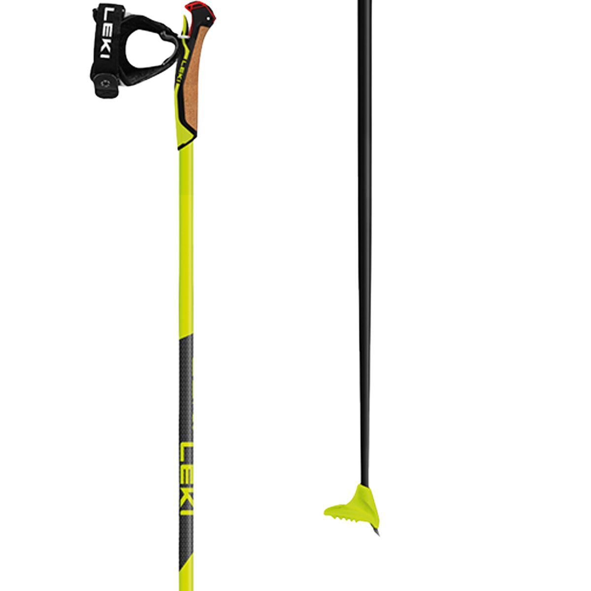 LEKI PRC 650 Ski Poles Yellow/Black, 140cm