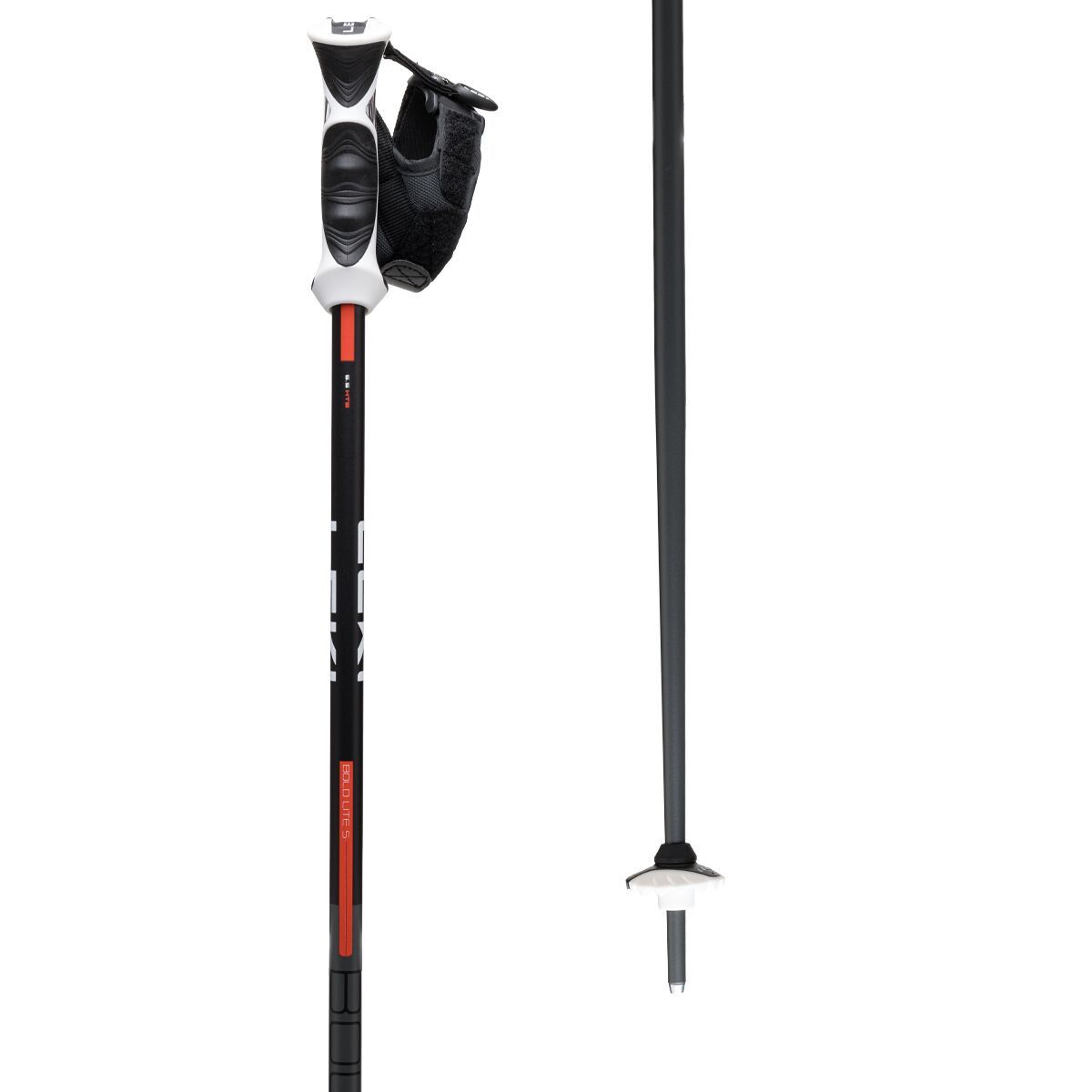Image of LEKI Bold Lite S Ski Poles Anthra/Red, 110cm