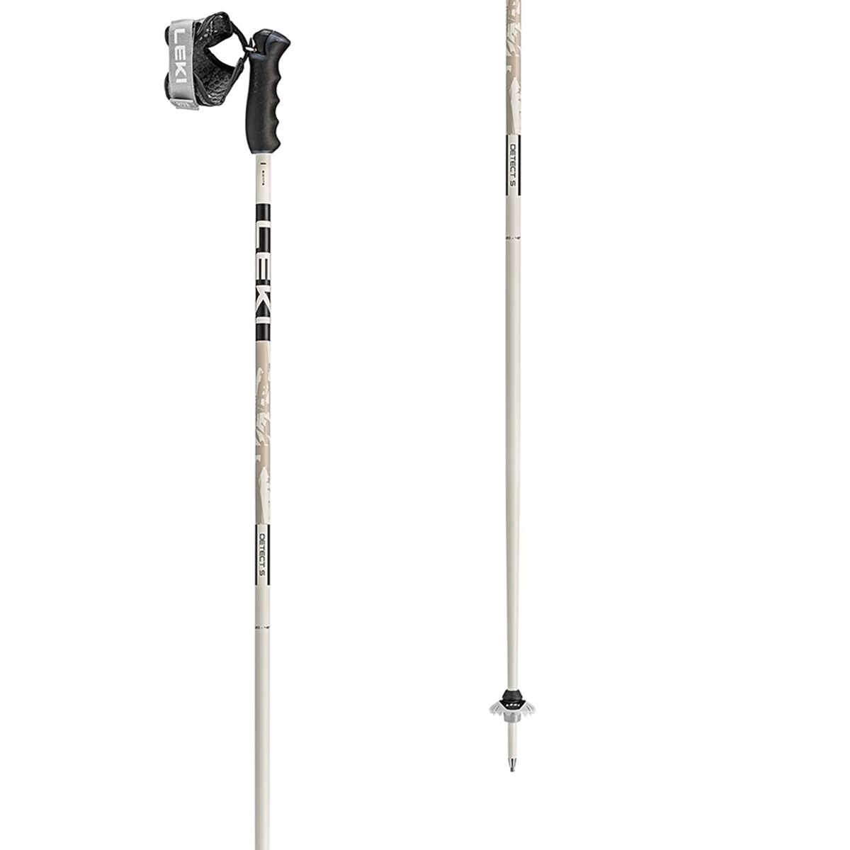 LEKI LEKI Detect S Ski Poles Black/Grey, 110cm