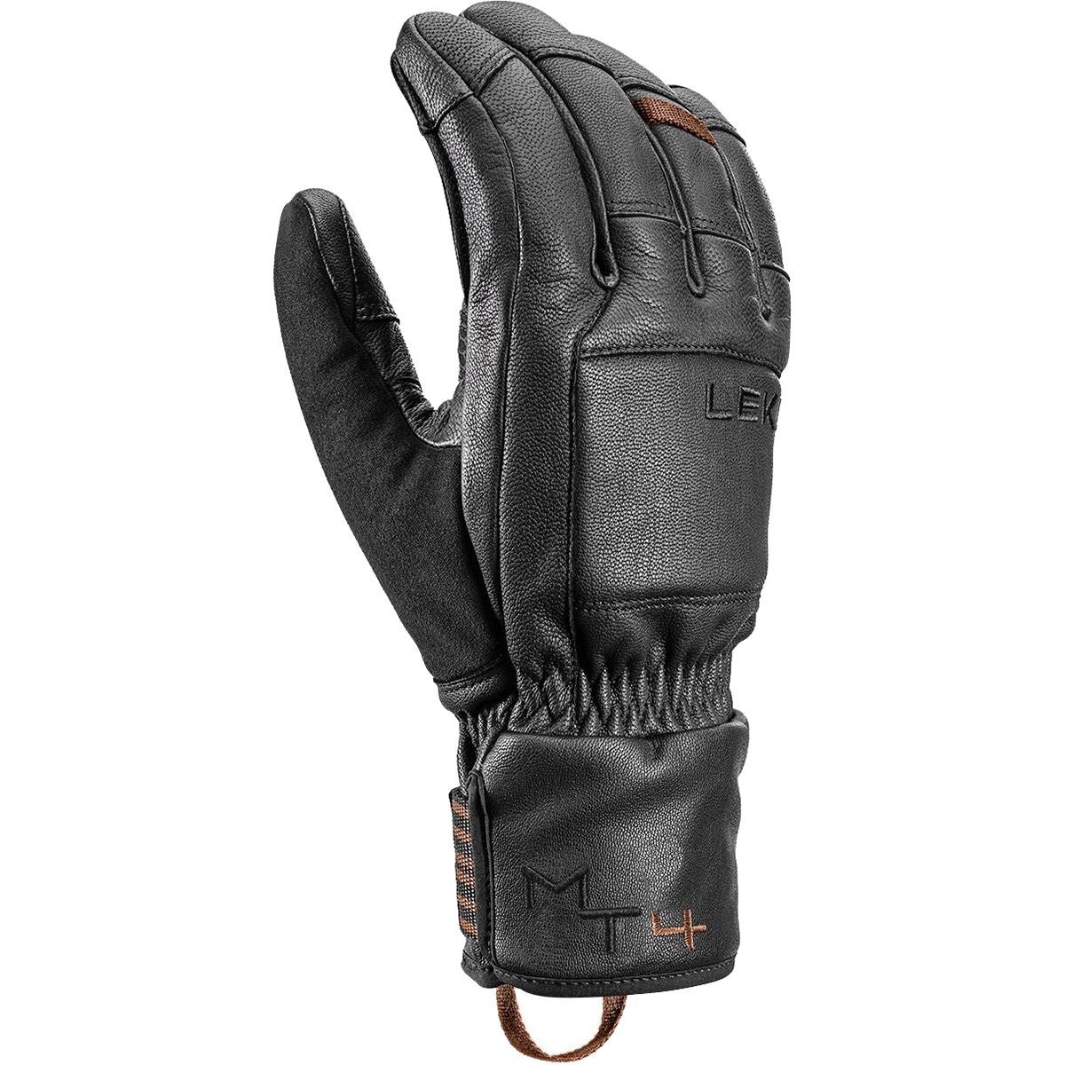 Image of LEKI Montera Prime Glove Black/Dark Brown, S