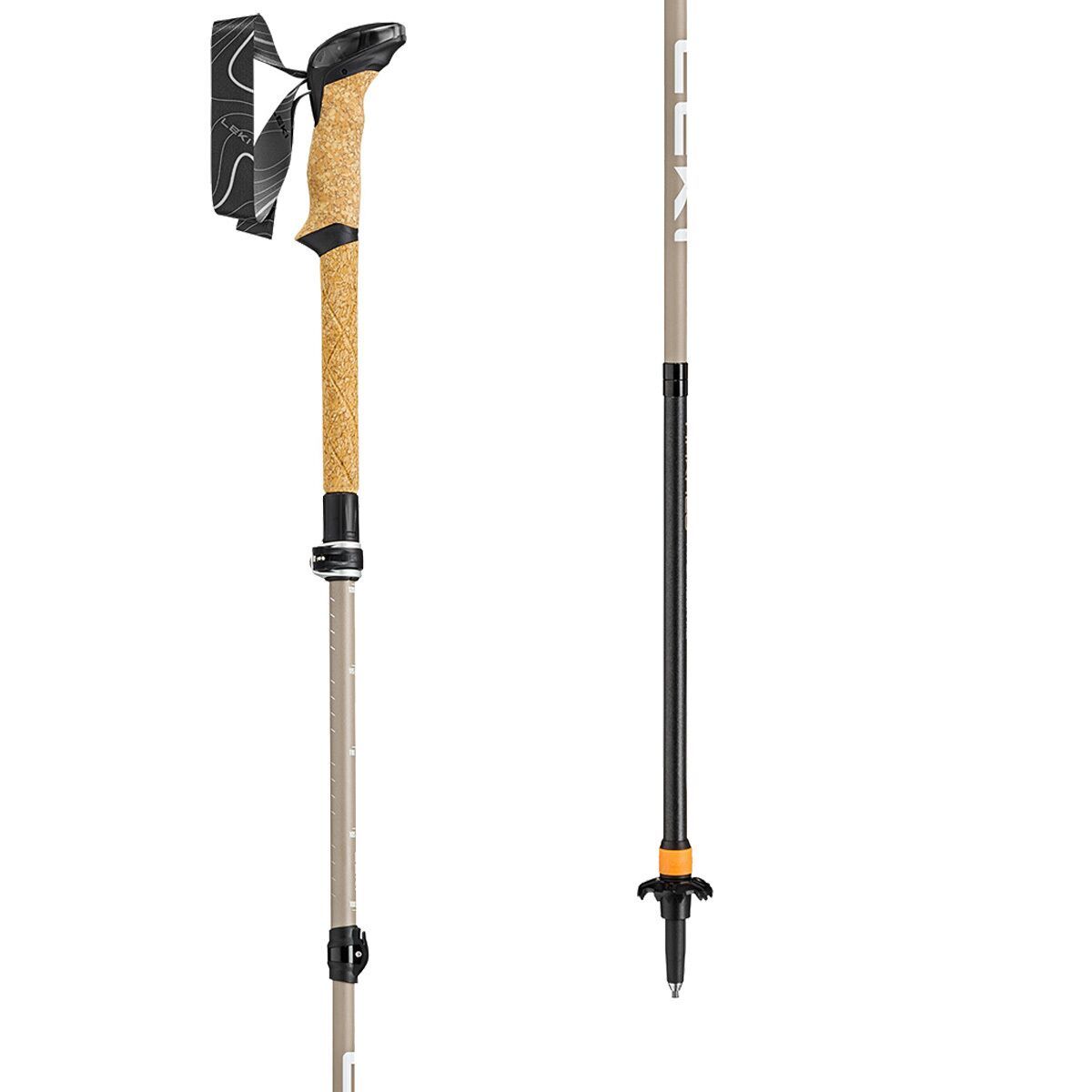 Image of LEKI Makalu FX Carbon AS Trekking Poles - Compact One Color, One Size