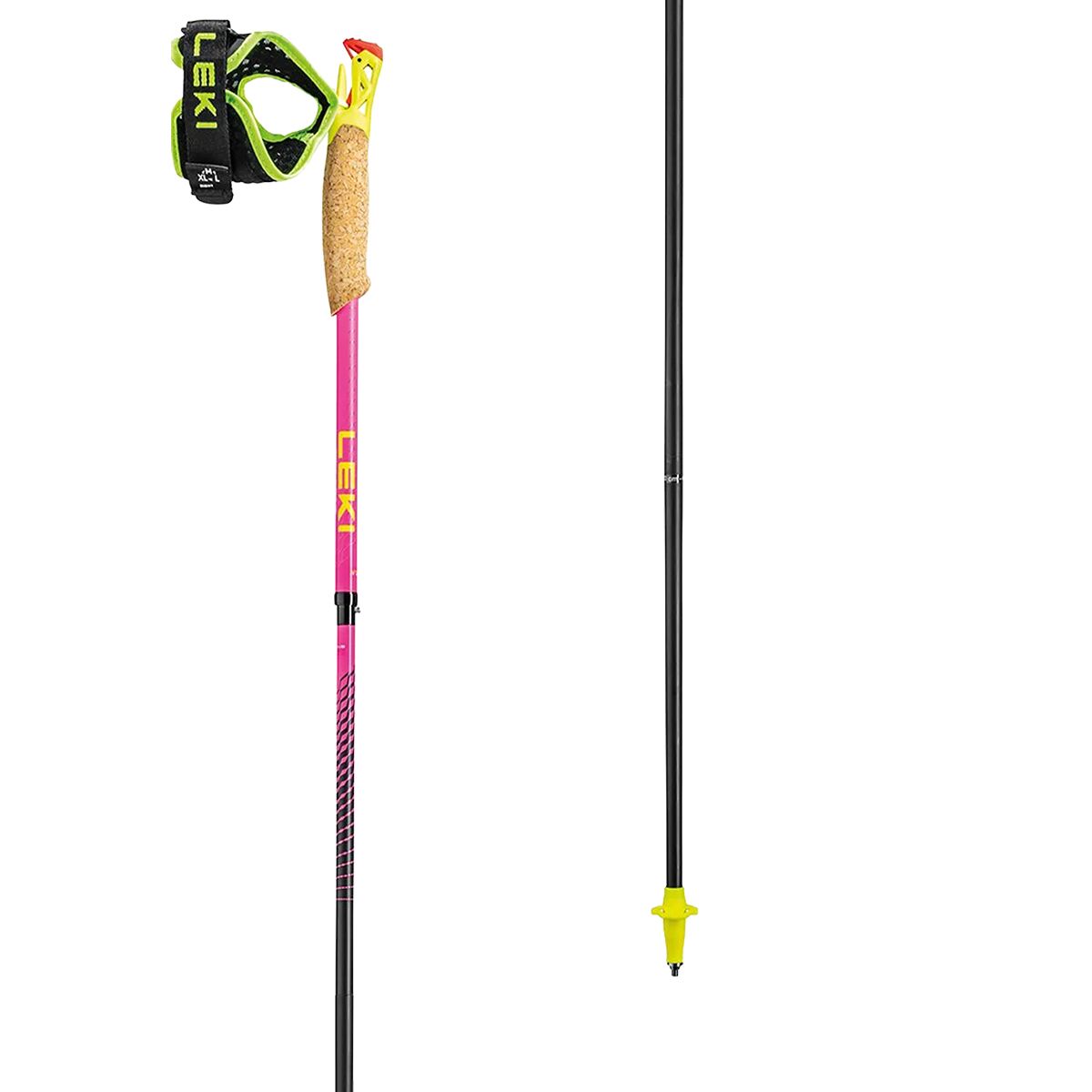 Image of LEKI Ultratrail FX 1 Superlite Trekking Poles Red/Black, 125