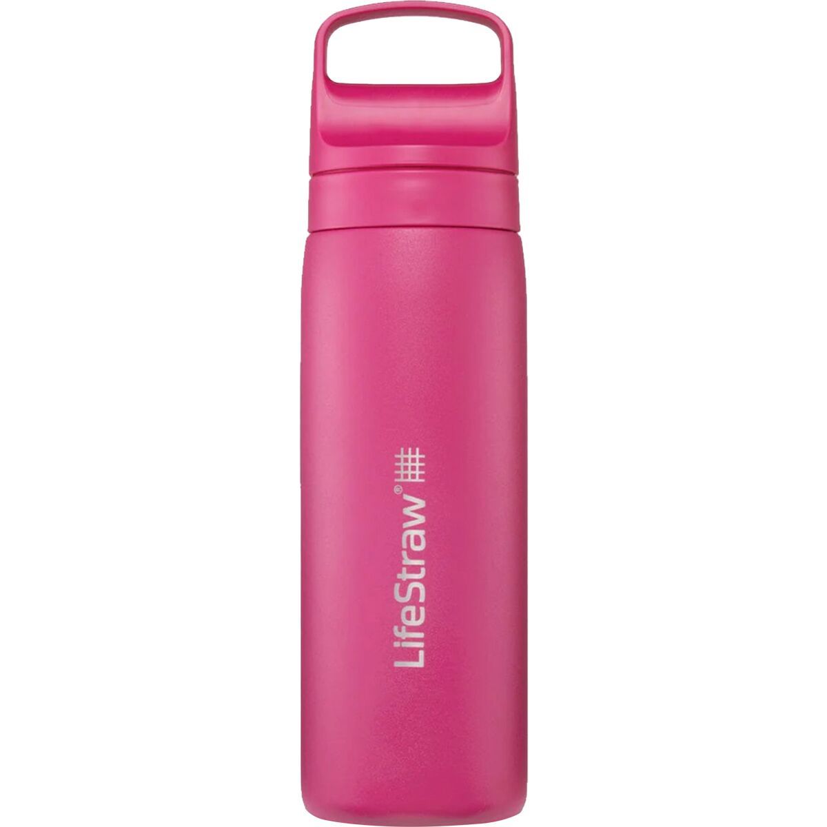 Image of LifeStraw Go Series Stainless Steel Filter Bottle - 18oz Orchid Pink, One Size