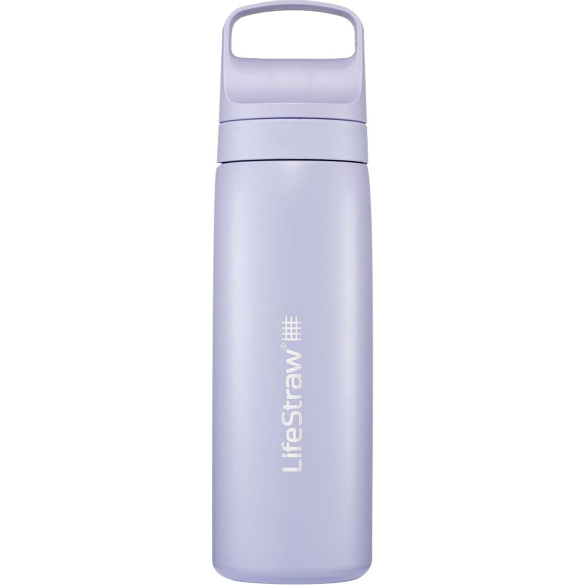 Image of LifeStraw Go Series Stainless Steel Filter Bottle - 18oz Provence Purple, One Size