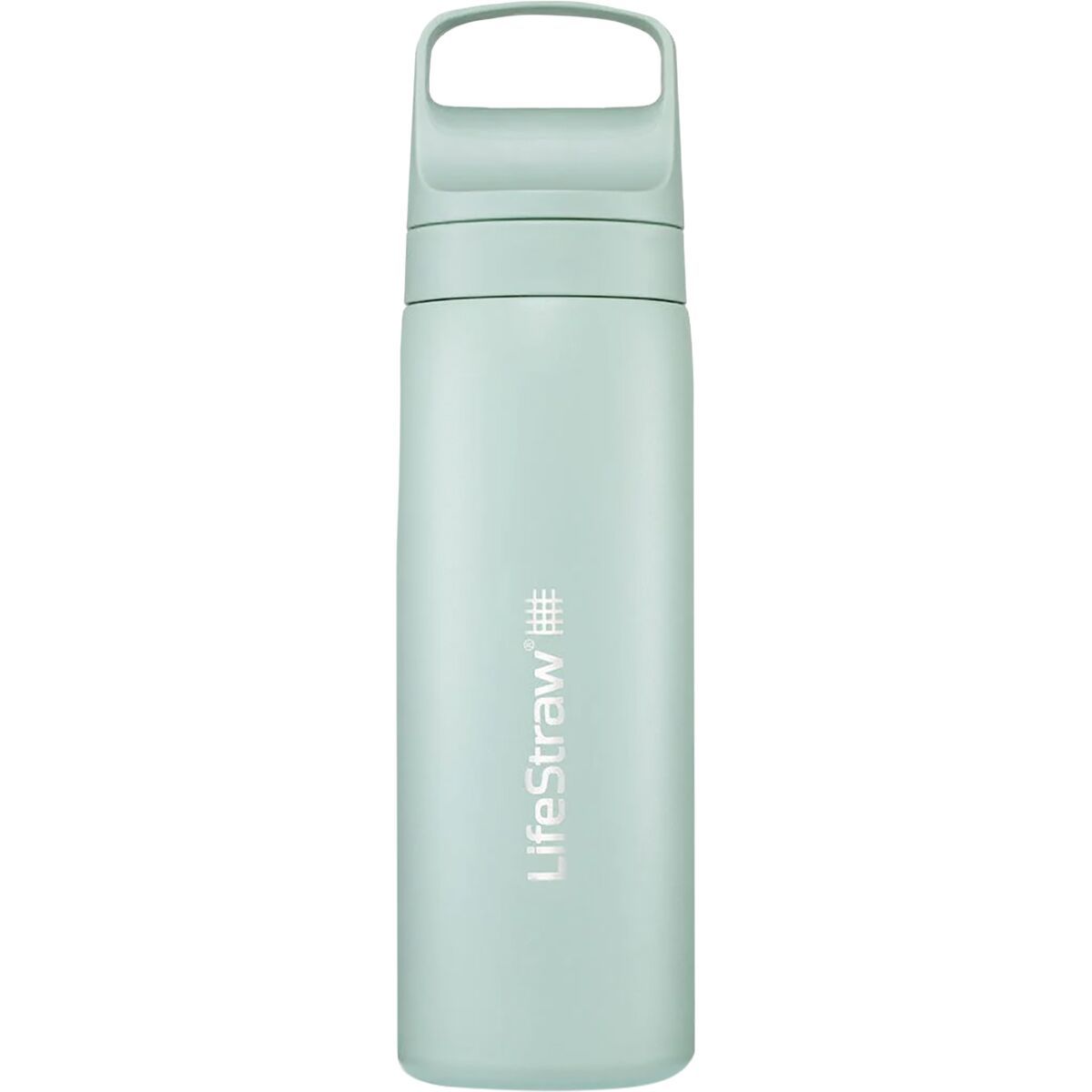 Image of LifeStraw Go Series Stainless Steel Filter Bottle - 18oz Seafoam, One Size