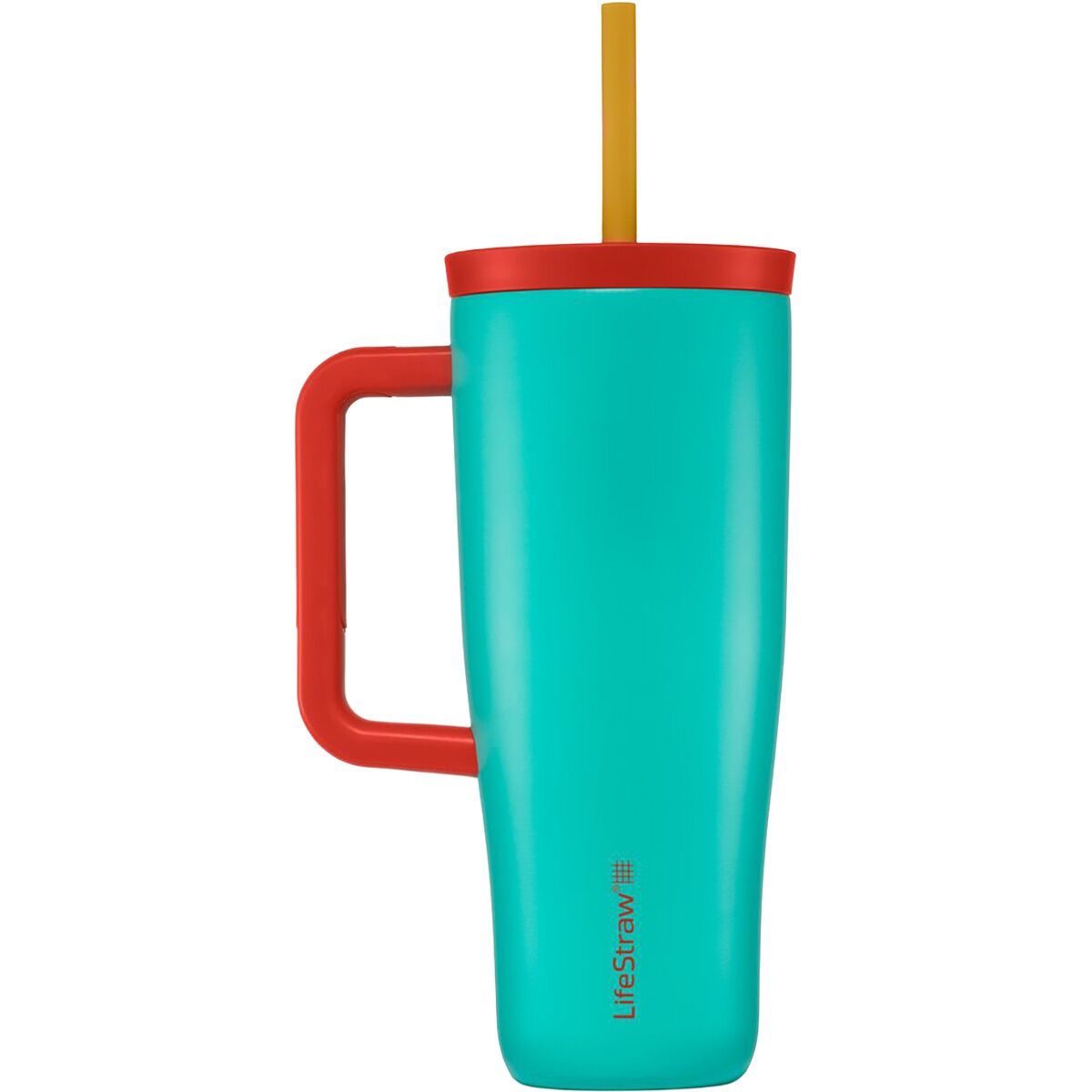 Image of LifeStraw Go Series Stainless Steel 24oz Tumbler w/ Handle Havana, One Size
