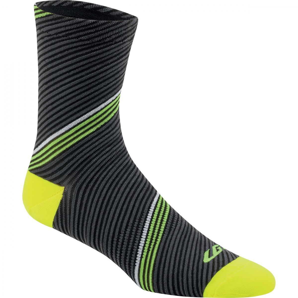 Louis Garneau Conti Long Sock Geometry, L/XL