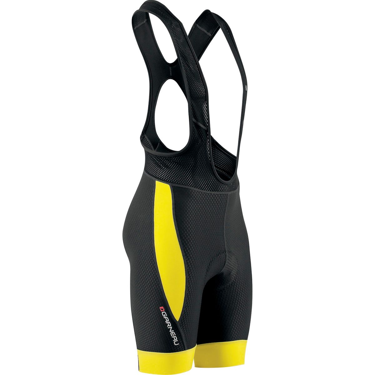 Louis Garneau CB Carbon 2 Bib Short - Men's Black/Yellow, L
