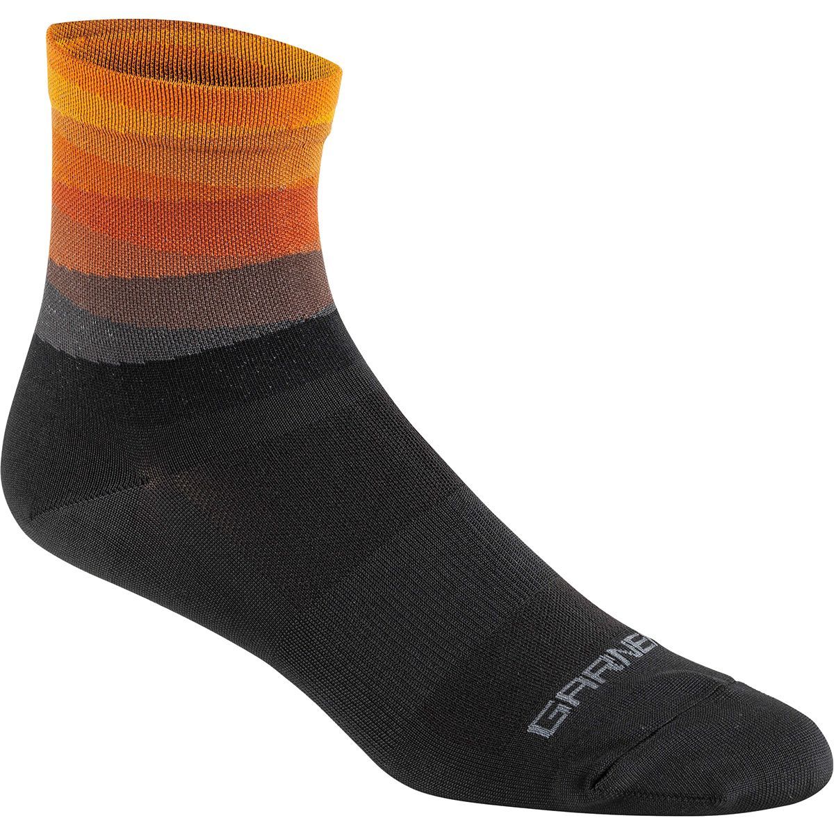 Louis Garneau Conti Sock - Women's Black/Orange, L/XL