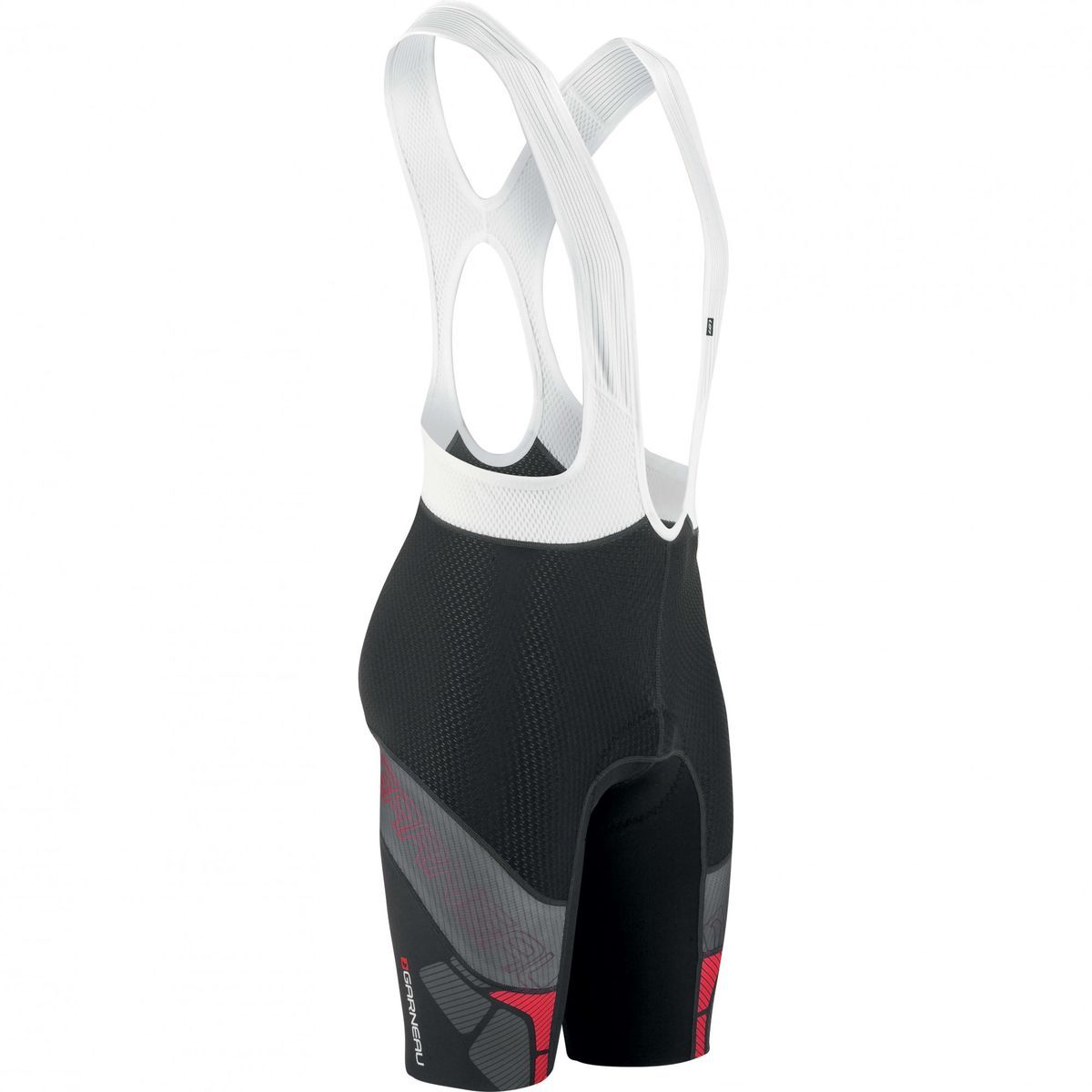 Louis Garneau Cb Carbon Lazer Bib Short - Men's Black/White/Ginger, M