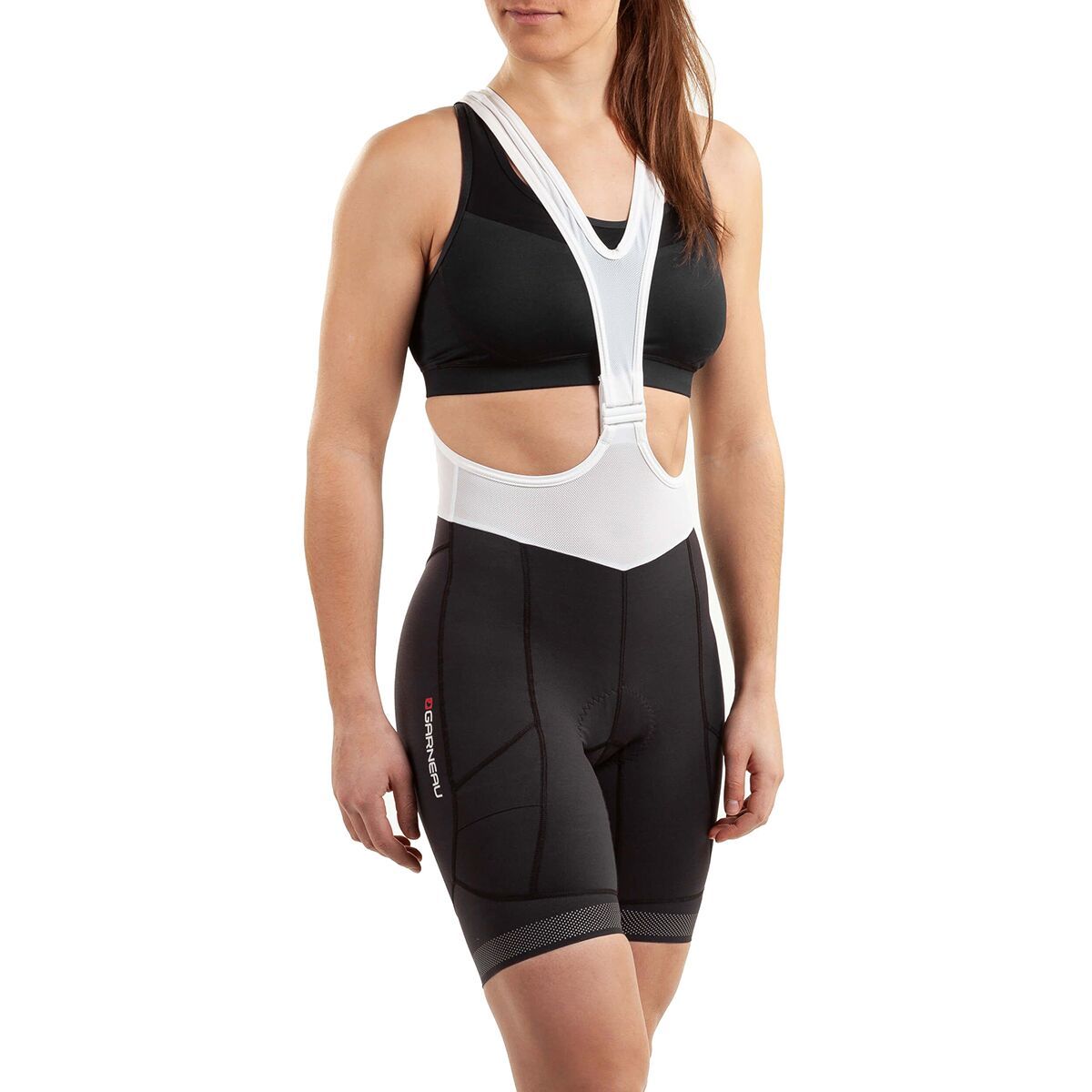 Louis Garneau CB Neo Power RTR Bib Short - Women's Black/White, M