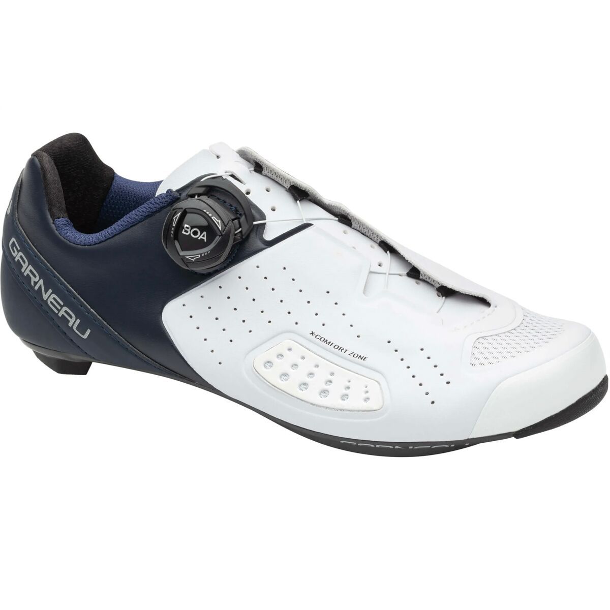 Louis Garneau Carbon LS-100 III Cycling Shoe - Women's White/Navy, 36.0
